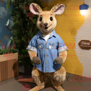 Mascottekarakter van een...