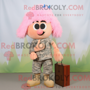 Mascot character of a Peach...