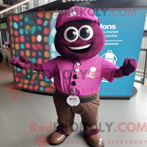 Personnage mascotte d un...