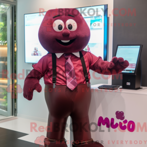 Maskot karakter af en...