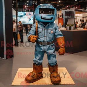 Mascottekarakter van een...