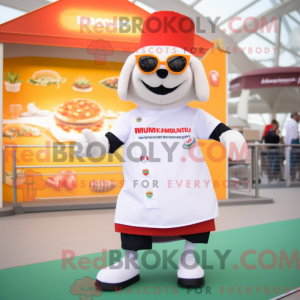 Mascottekarakter van een...