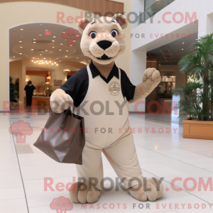 Mascottekarakter van een...
