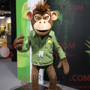 Mascot karakter van een...