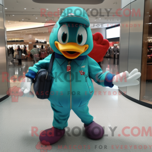Mascot karakter van een...