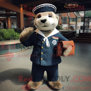 Mascot karakter van een...
