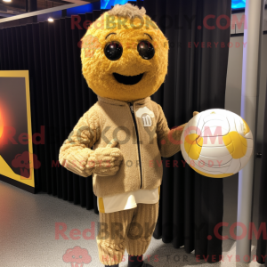 Mascottefiguur van een...