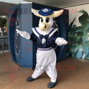 Navy Horseshoe maskot...