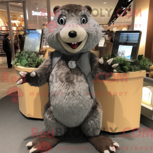 Mascottefiguur van een...