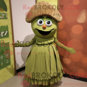 Mascot karakter van een...