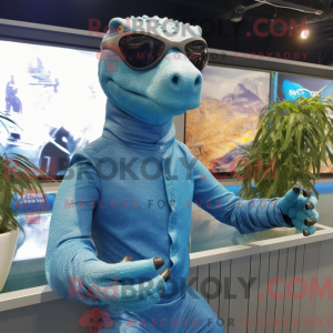 Mascot karakter van een...
