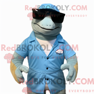 Mascot karakter van een...