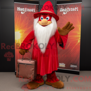 Mascot character of a Red...