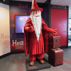 Mascot character of a Red...