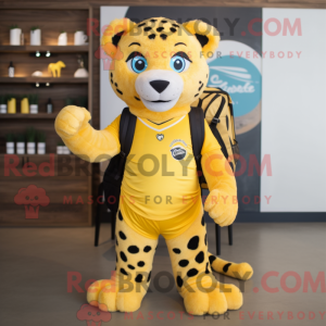 Mascottekarakter van een...