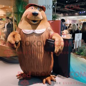 Personnage mascotte d un...