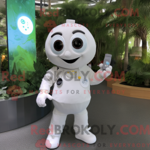 Mascot character of a White...