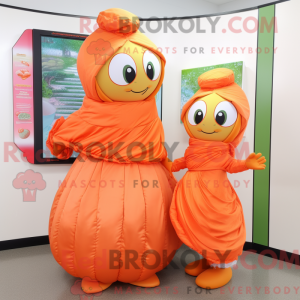 Mascottekarakter van een...