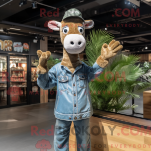 Personnage mascotte d une...