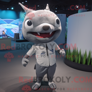 Personagem de máscara de um...