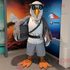 Mascot karakter van een...