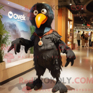 Mascot character of a Black...