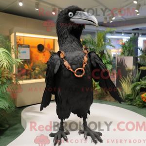 Mascot character of a Black...