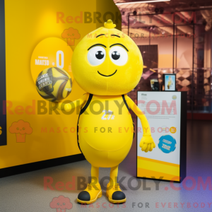 Mascottekarakter van een...
