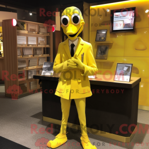 Mascot character of a...