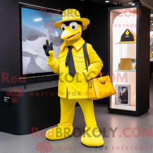 Mascot character of a...