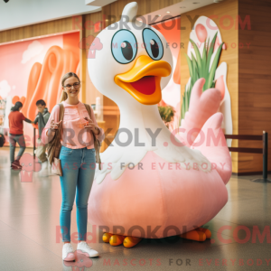 Mascottefiguur van een...