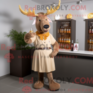 Mascottekarakter van een...