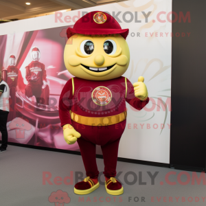 Mascot character of a...
