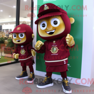 Postava maskota Maroon Pot...