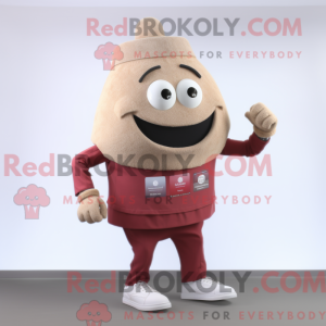 Mascot karakter van een Tan...