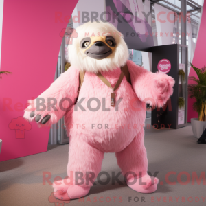 Mascot karakter van een...