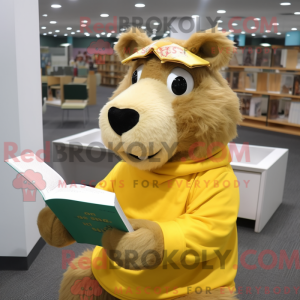 Mascot character of a Gold...