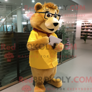Mascottekarakter van een...