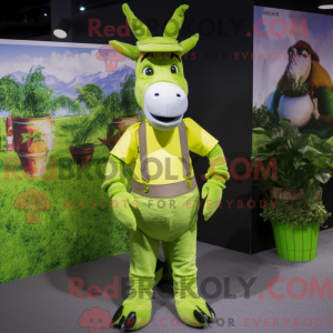 Personaggio mascotte asino...