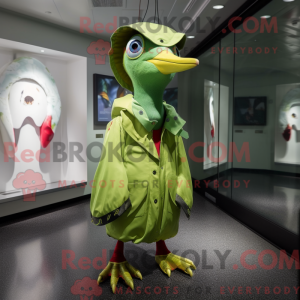 Mascottefiguur van een...