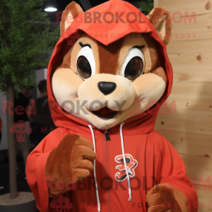 Mascot character of a Red...