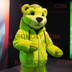 Mascot karakter van een...