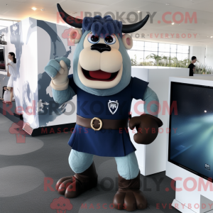 Mascot karakter van een...