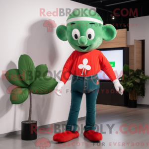 Mascot karakter van een...