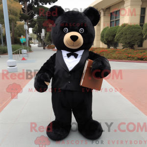 Mascot character of a Black...