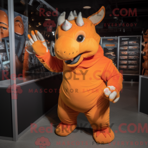 Mascot character of a...