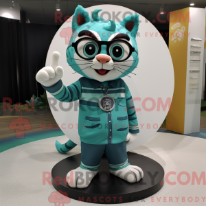 Postava maskota Teal Tiger...