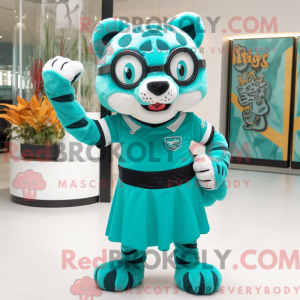 Mascottekarakter van een...