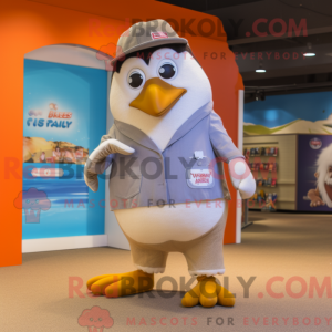 Mascot karakter van een...
