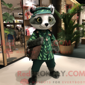 Personagem de máscara de...